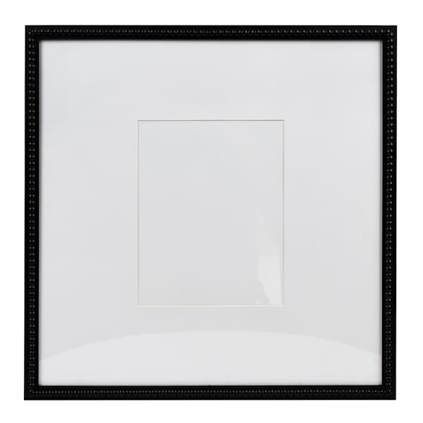 at home 18" Black Matted to 8x10 Beaded Wall Frame
