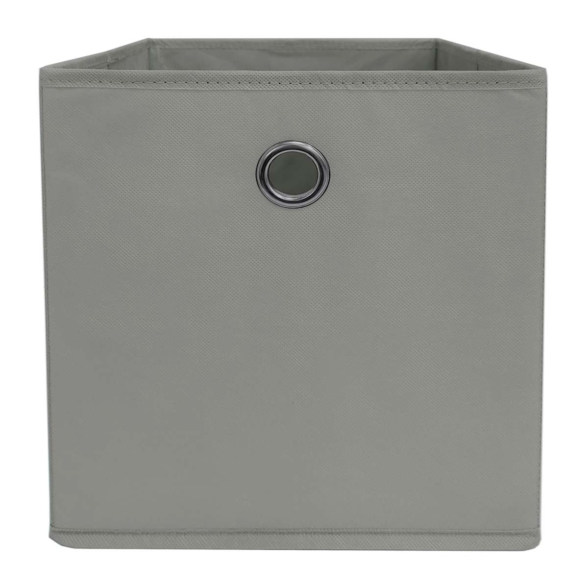 At Home 3-Pack Storage Bin Grey