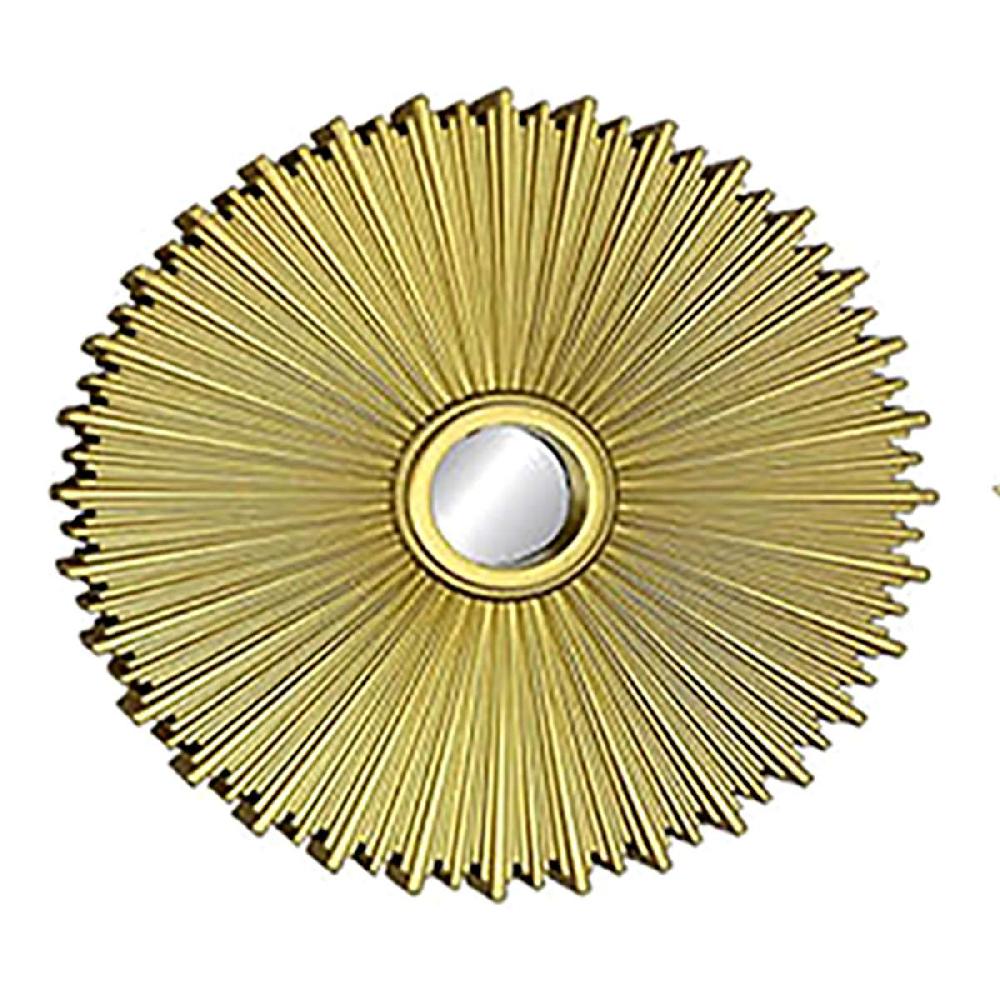 At Home 3-Piece Gold Wall Mirror Set 10"