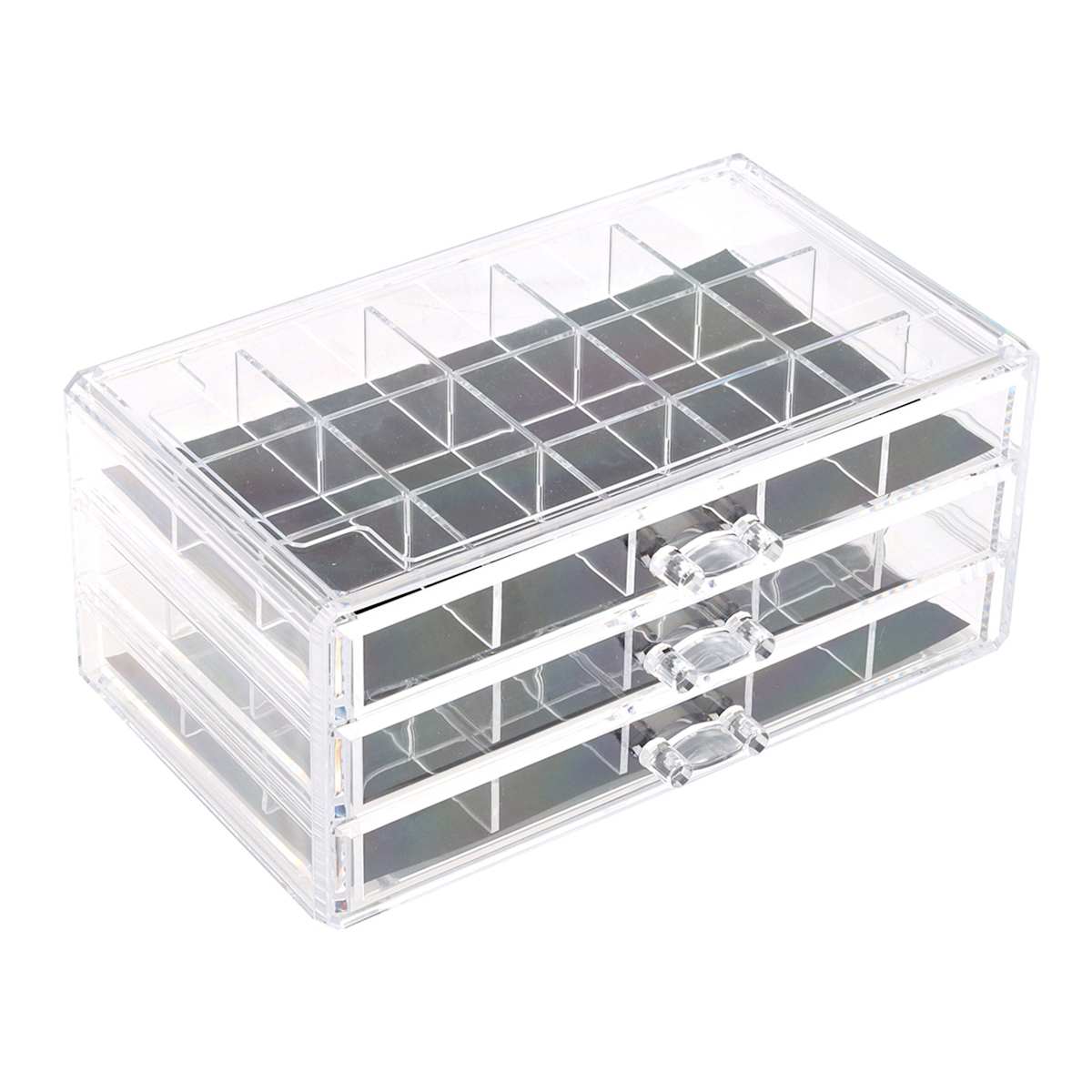 At Home 3-Tier Lined Drawer Jewelry Organizer
