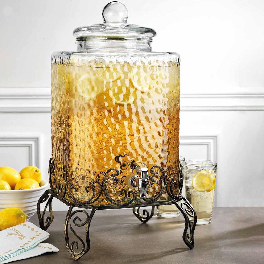 At Home 5 Gallon Drink Dispenser With Stand