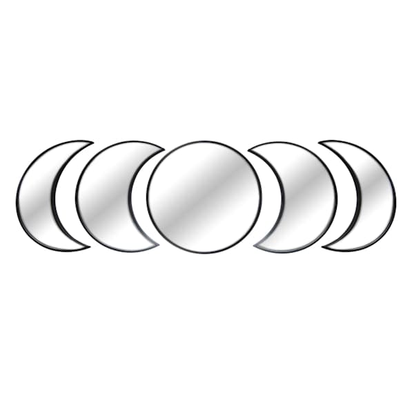 at home 5-Piece Moon Phases Mirror Set