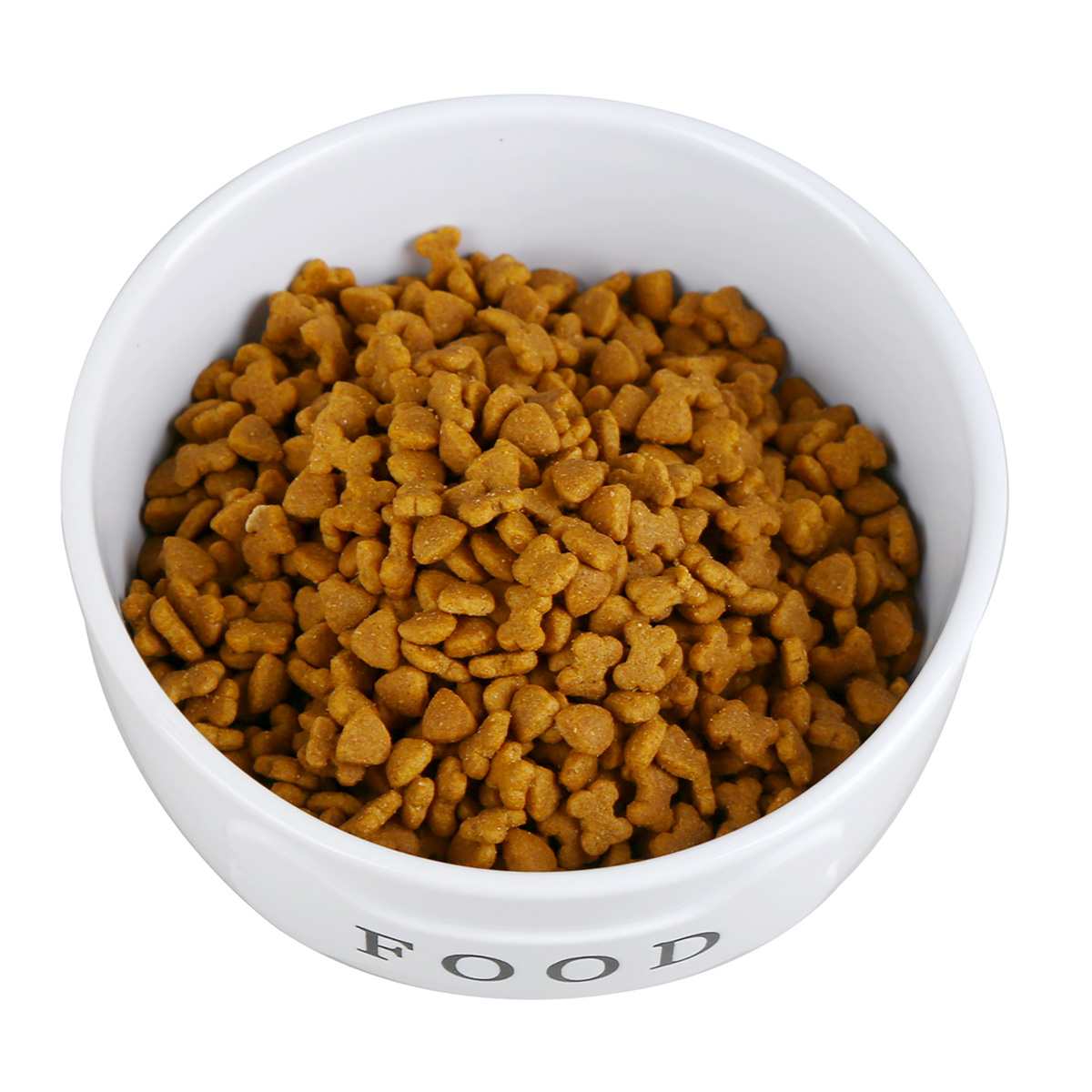 At Home 64oz Ceramic Food Dog Bowl L