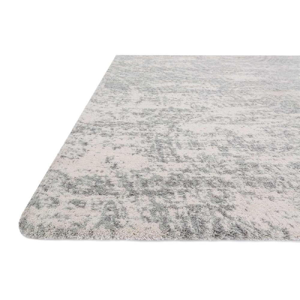 At Home (A252) Willow Grey Microfiber Area Rug 5x7