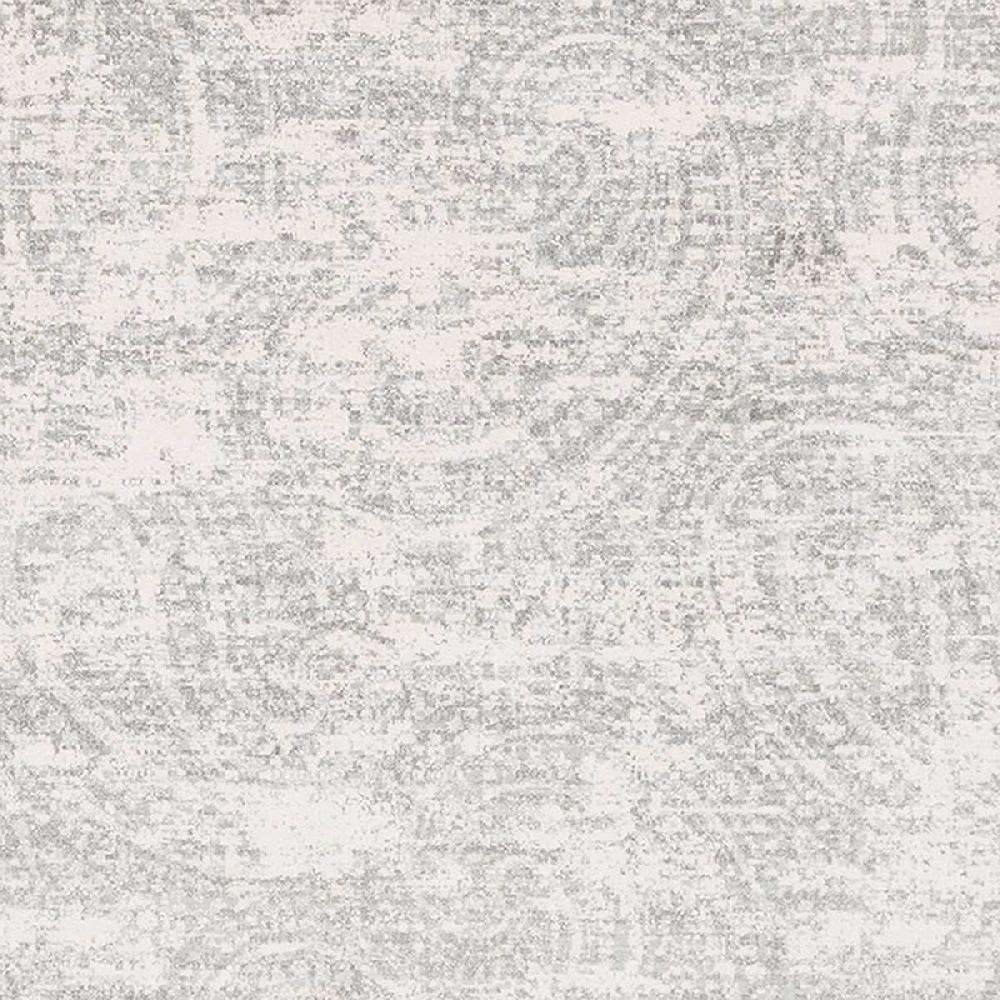 At Home (A252) Willow Grey Microfiber Area Rug 5x7