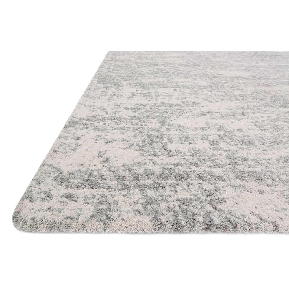 At Home (A252) Willow Grey Microfiber Area Rug 8x10