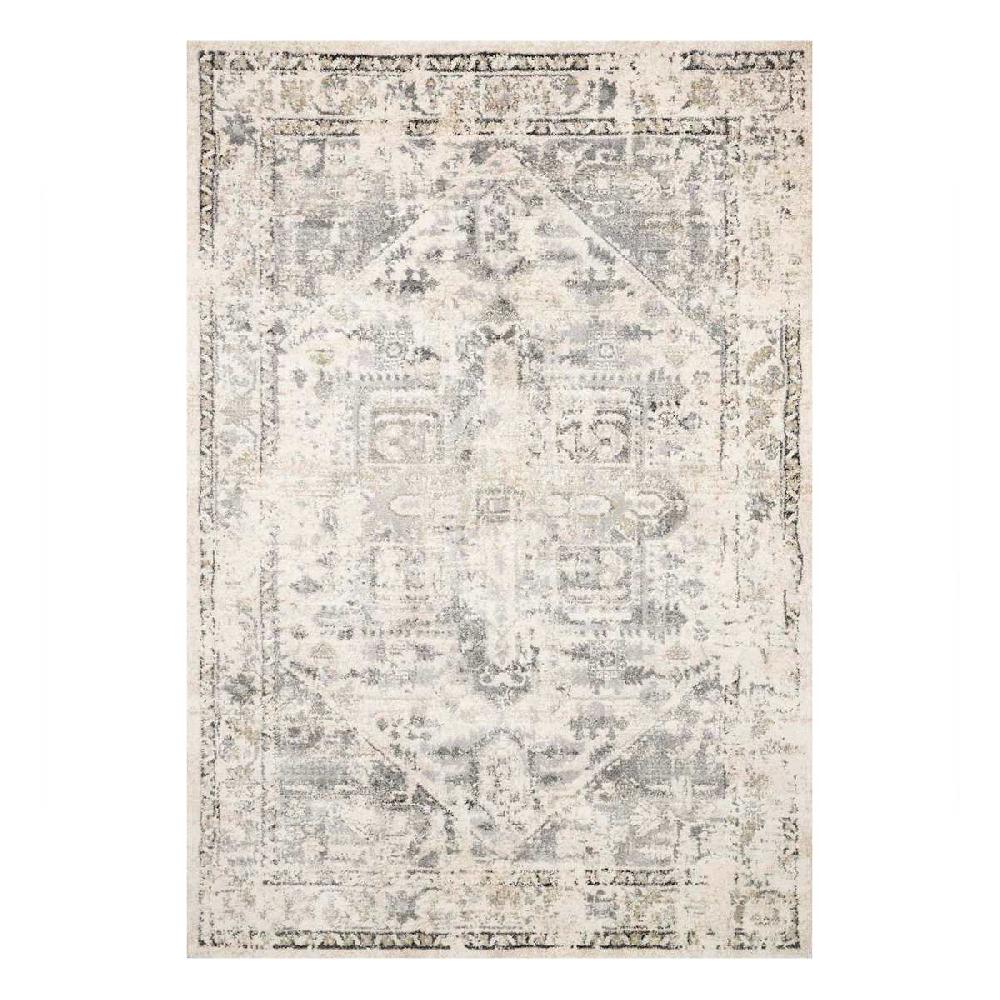 At Home (A433) Cliff Grey Stone Area Rug 8x10