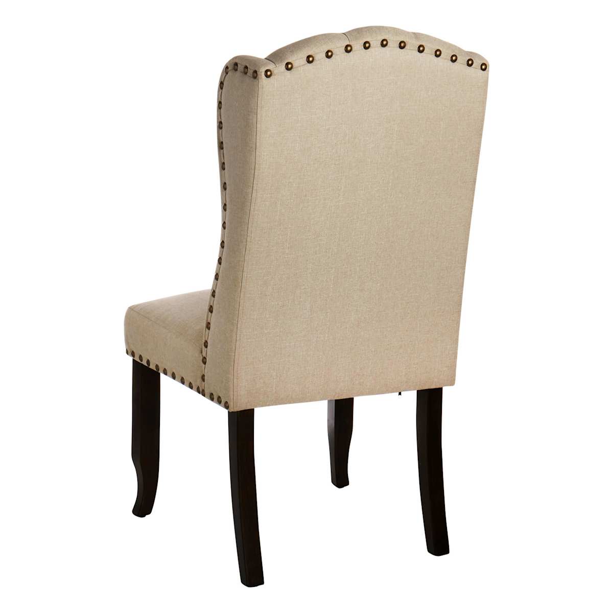 At Home Aahmad Winged Dining Chair Beige