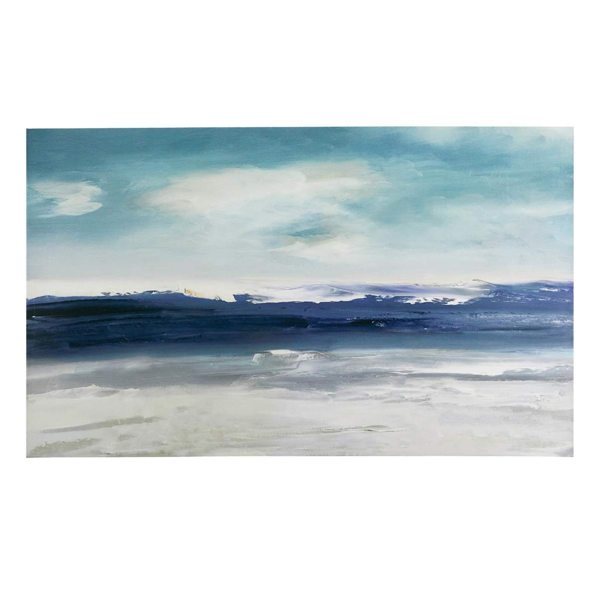 At Home Abstract Canvas Wall Art 60x36