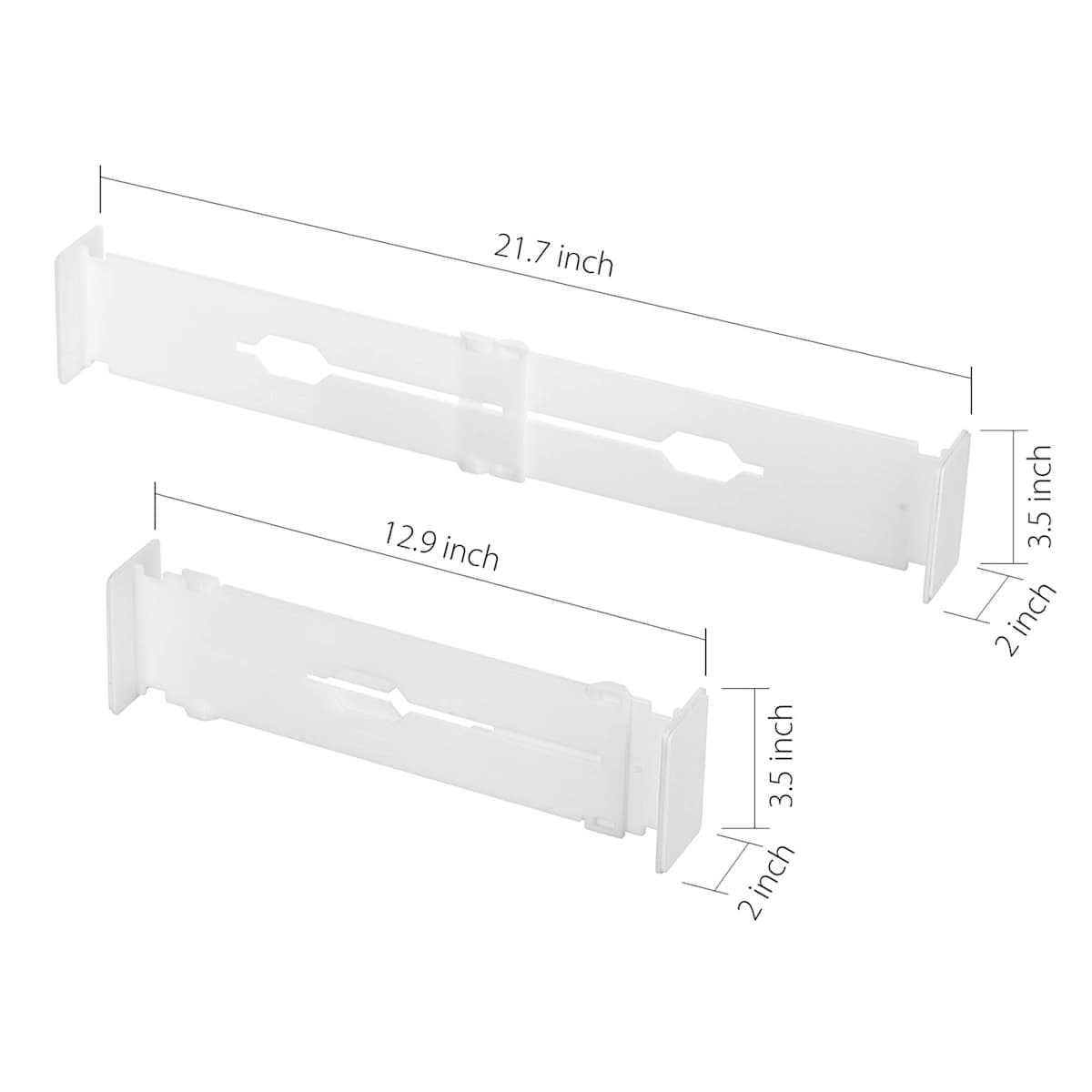 At Home Adjustable Depth Drawer Organizer