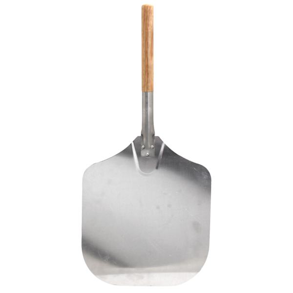 at home Aluminum Pizza Peel with Wooden Handle
