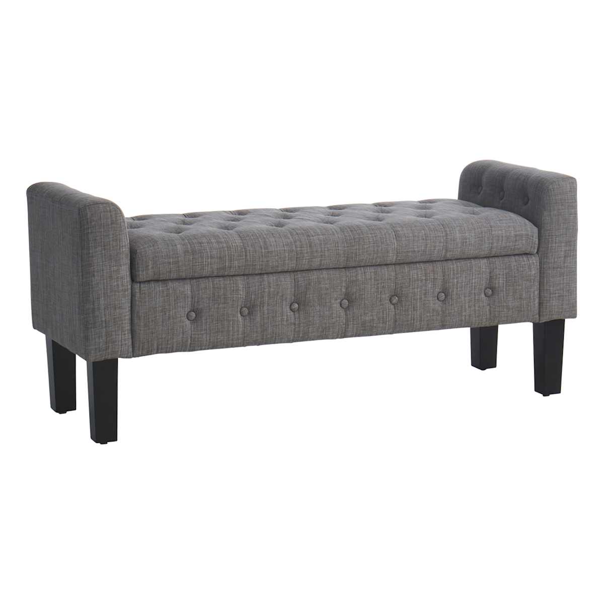 At Home Andy Storage Bench Grey