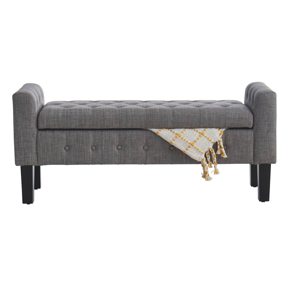 At Home Andy Storage Bench Grey