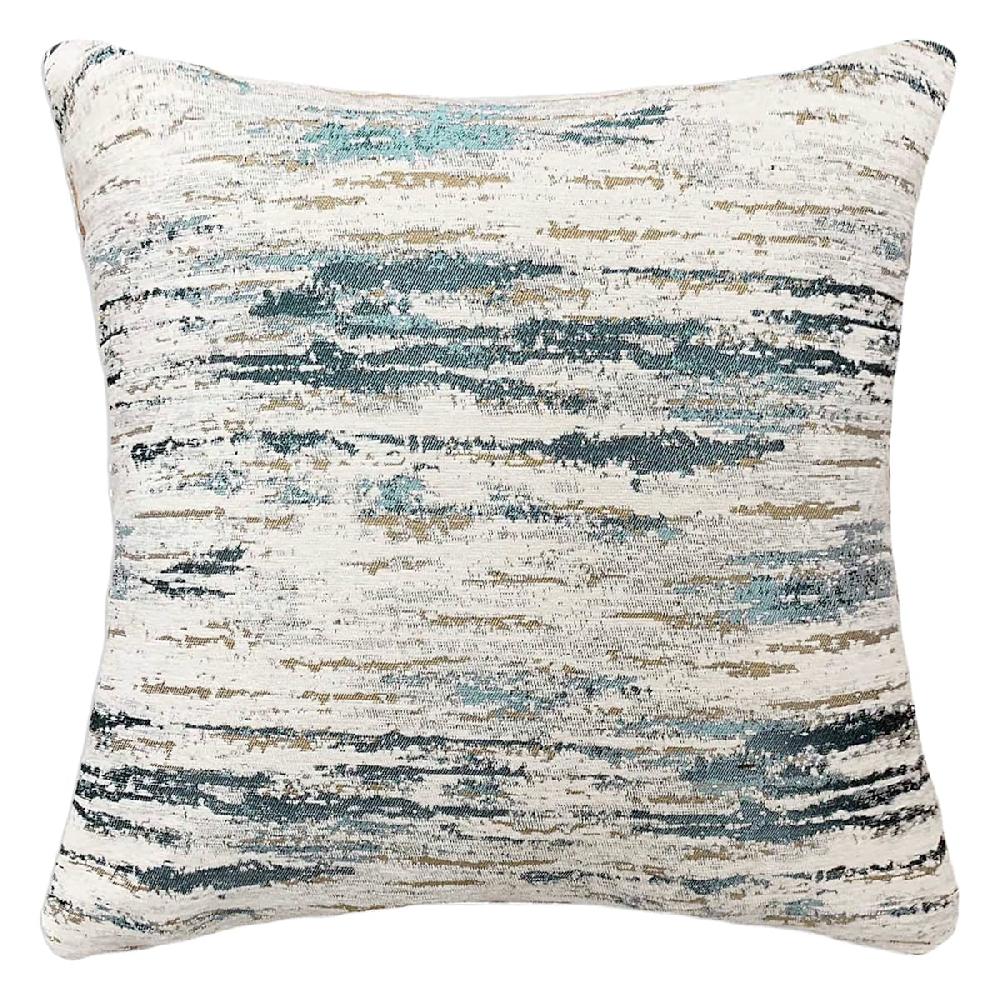 At Home Aqua Oasis Woven Throw Pillow 18"