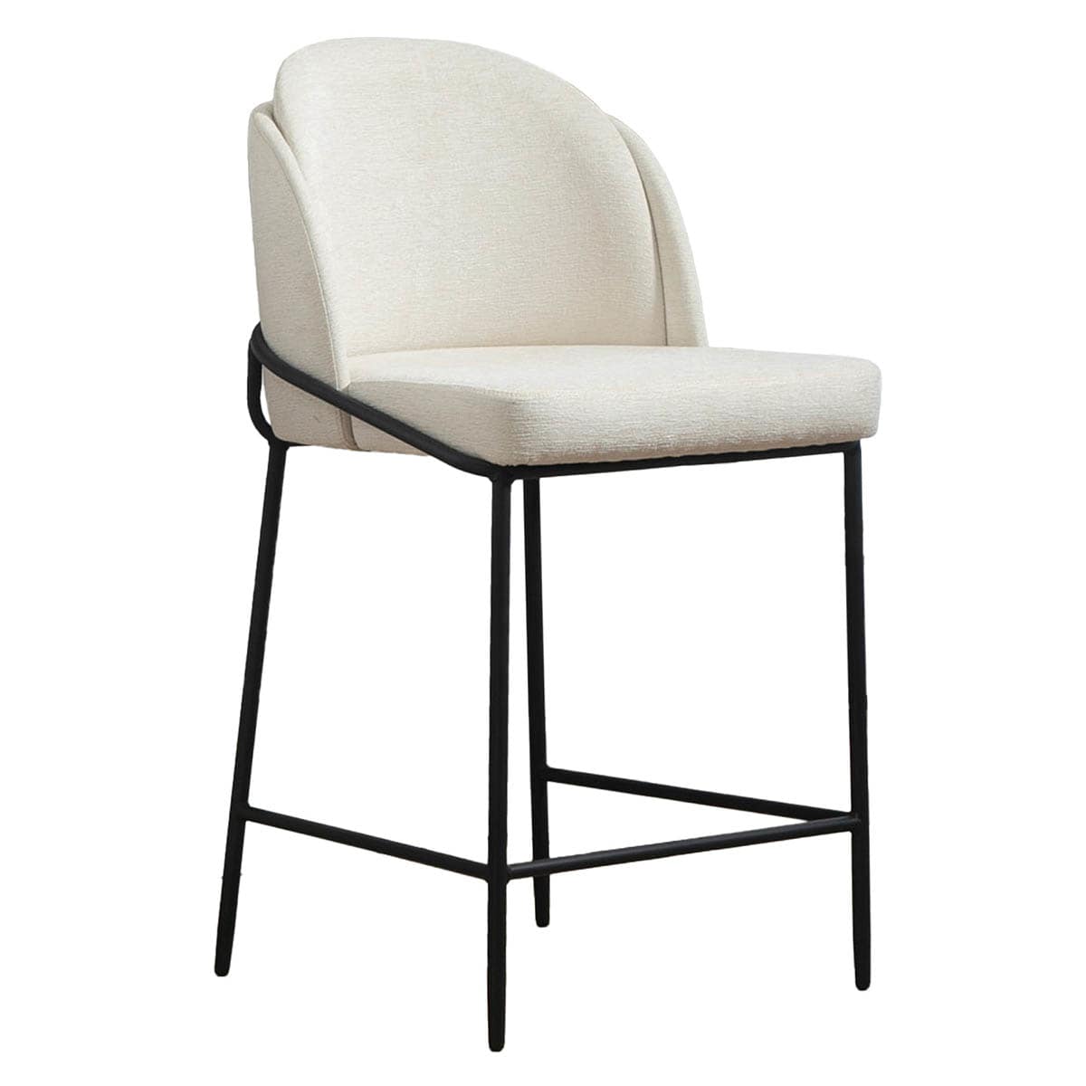 At Home Aria Counter Stool Cream