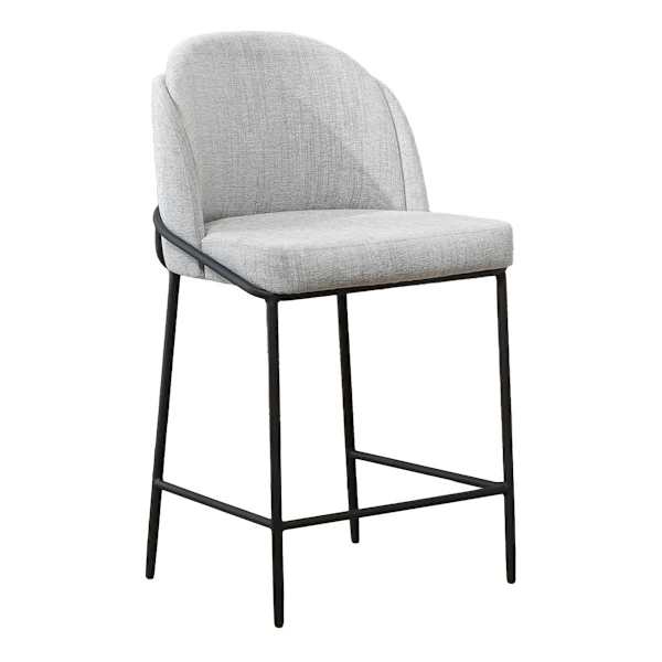 at home Aria Counter Stool Light Grey