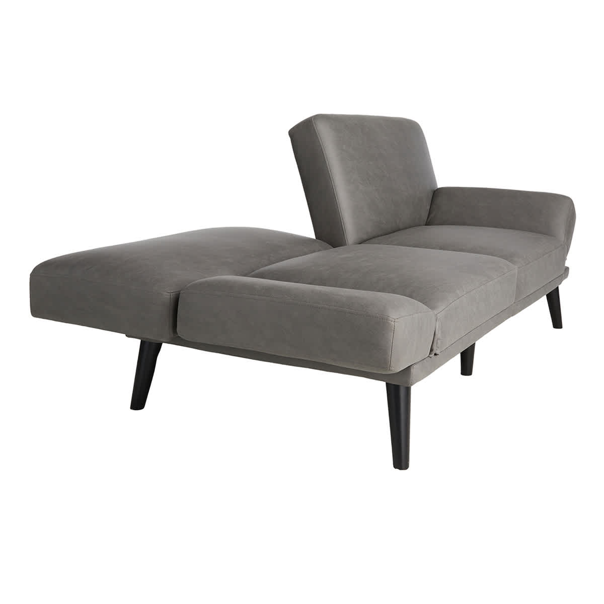 At Home Arlo Futon Charcoal Grey