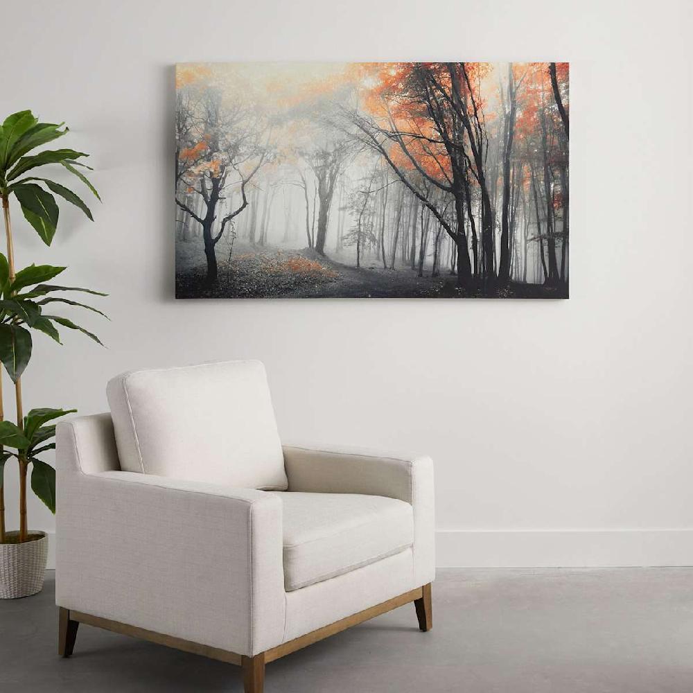 At Home Autumn Woods Canvas Wall Art 60x36