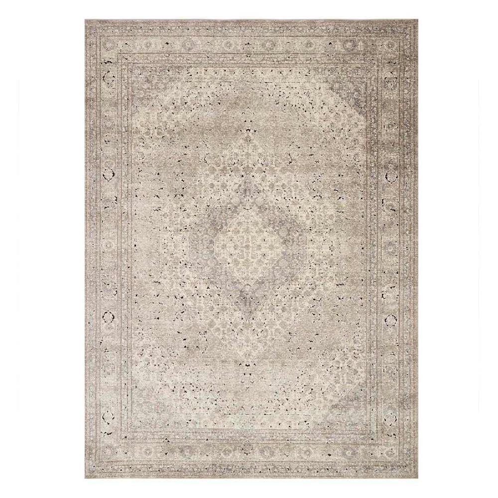At Home (B500) Xander Ivory & Tan Area Rug 8x10