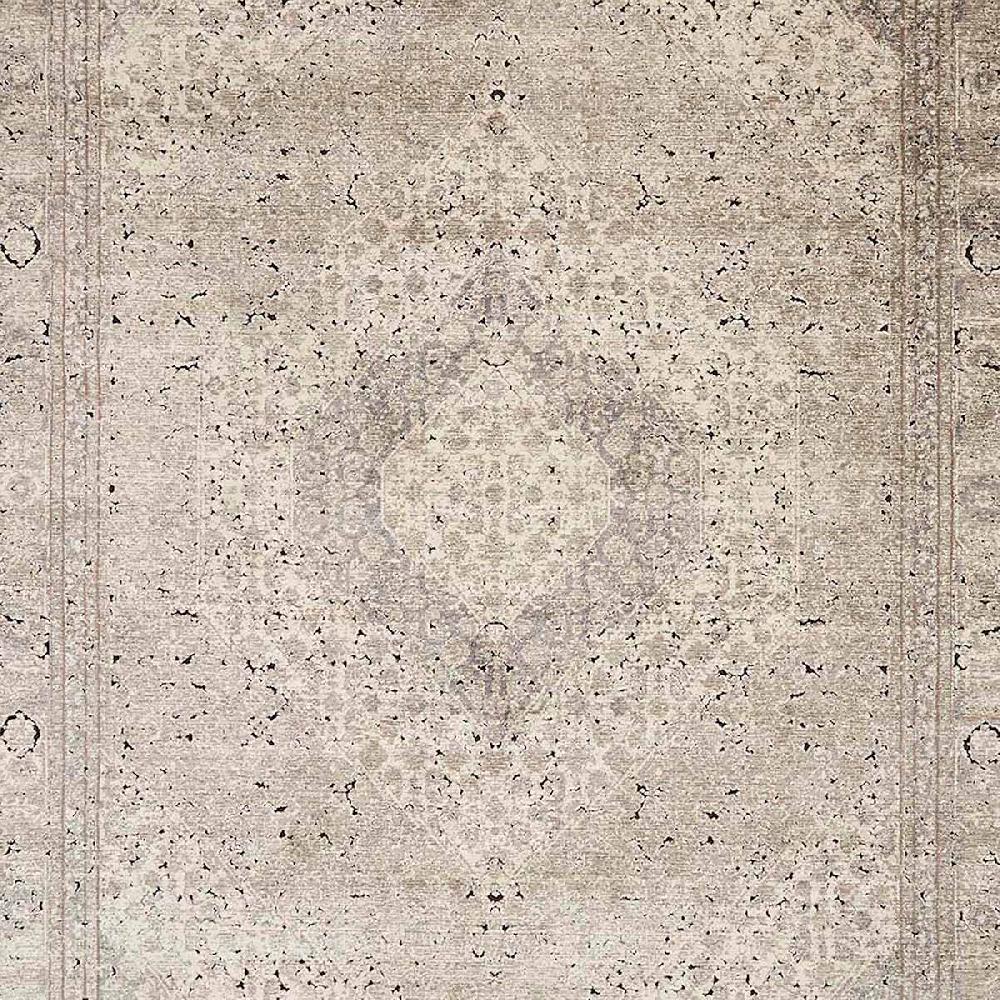 At Home (B500) Xander Ivory & Tan Area Rug 8x10