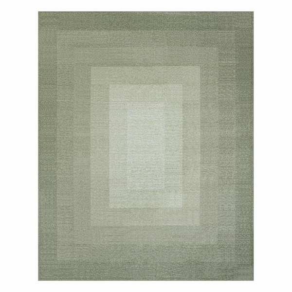 at home (B893) Green Ombre Flatweave Area Rug 8x10