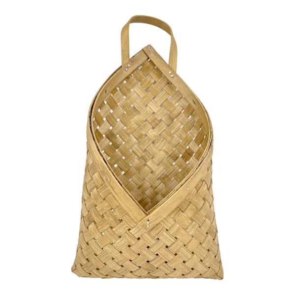 at home Bamboo Wall Basket 8x14