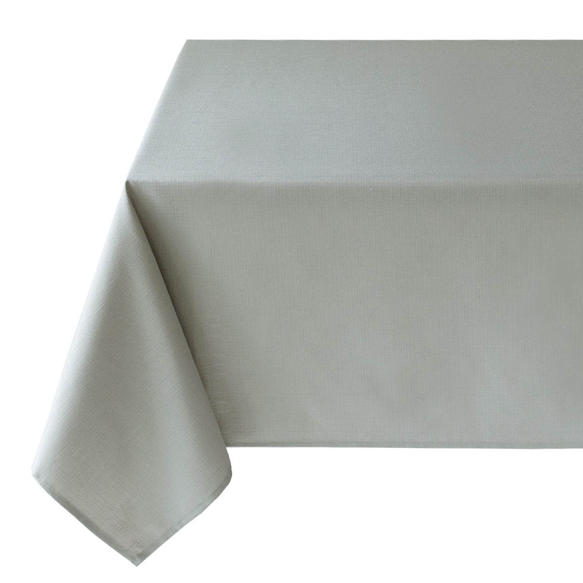 At Home Basics Solid Fog Tablecloth 60x104