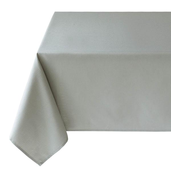 at home Basics Solid Fog Tablecloth 60x104