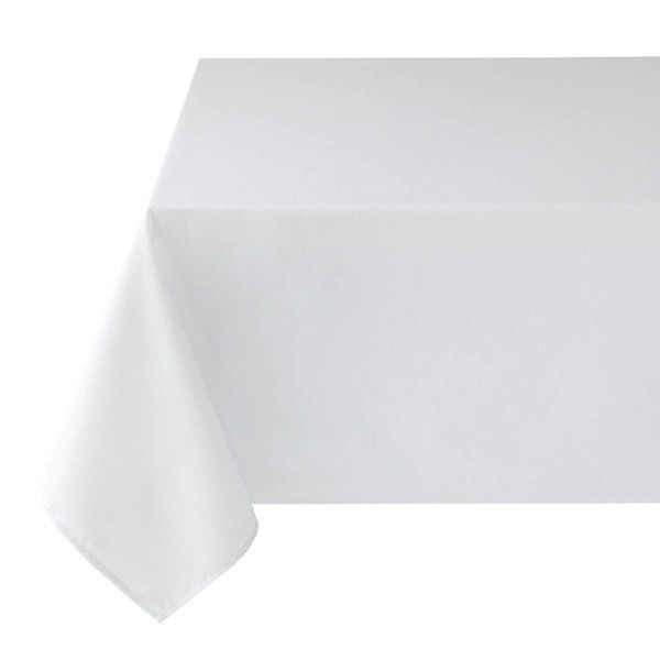 at home Basics Solid White Tablecloth 60x84