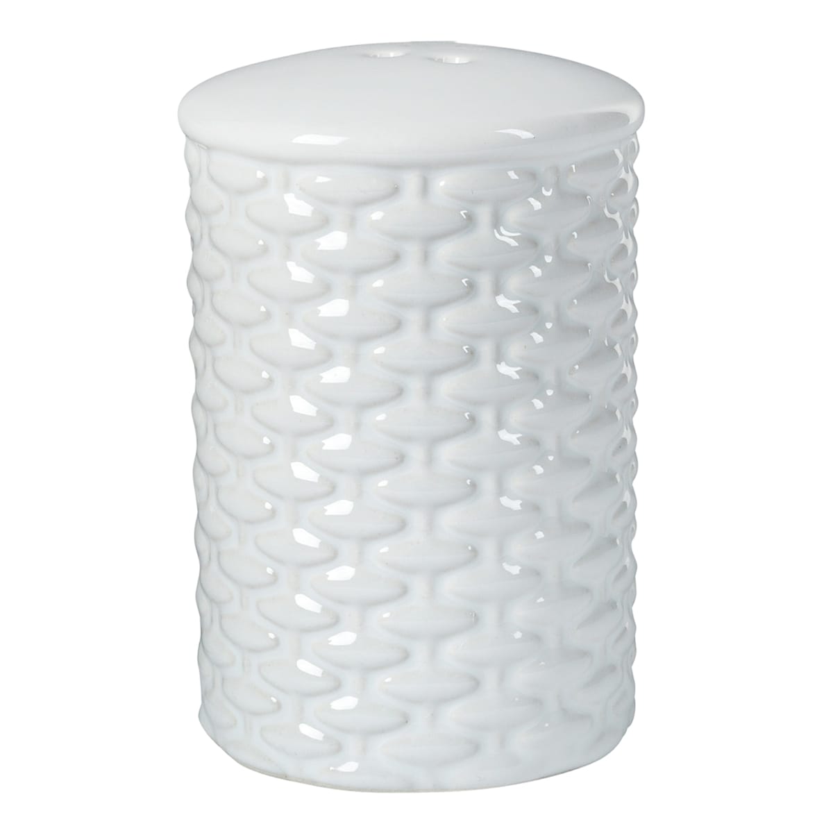 At Home Basketweave Salt & Pepper Shaker Set