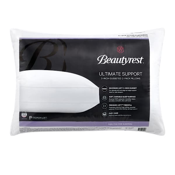 at home Beautyrest Ultimate Support 2Pk Bed Pillow