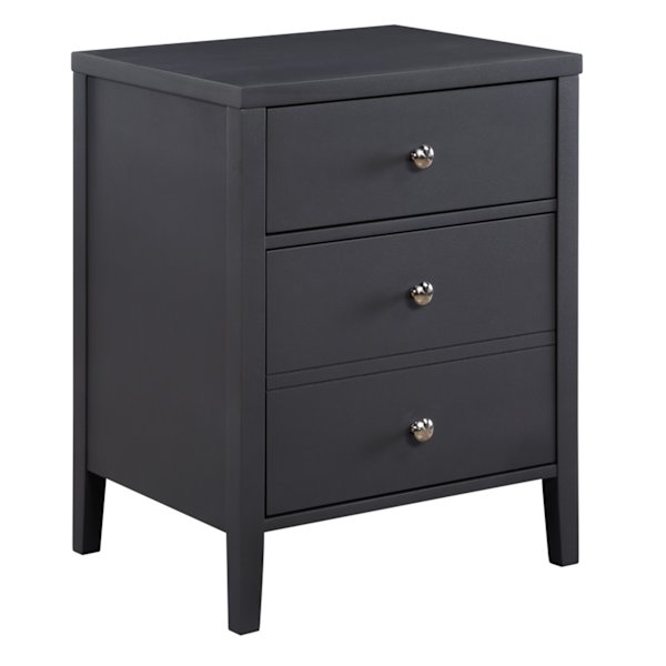 at home Beck 2-Drawer Cabinet Grey