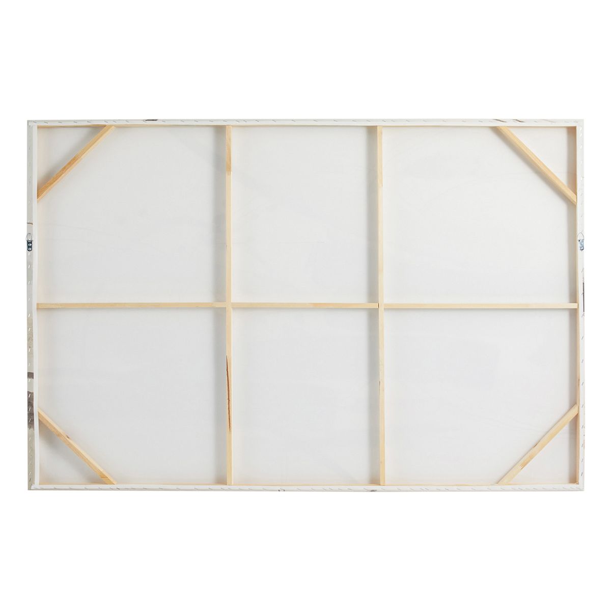 At Home Black Abstract Canvas Wall Art 40x60