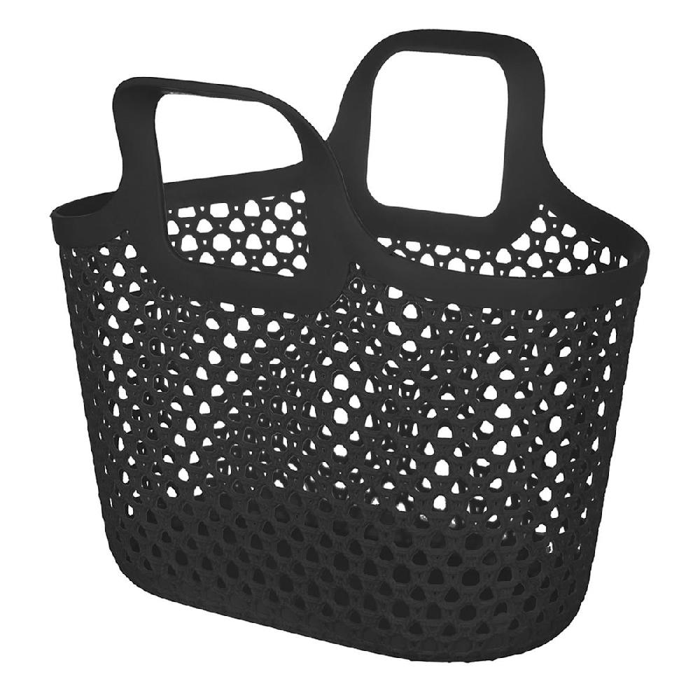 At Home Black Flex Tote 9l
