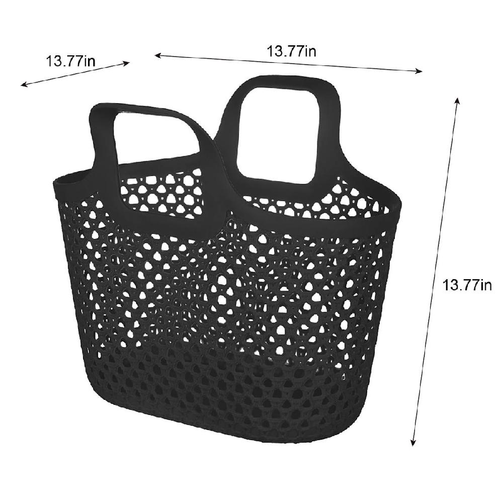 At Home Black Flex Tote 9l