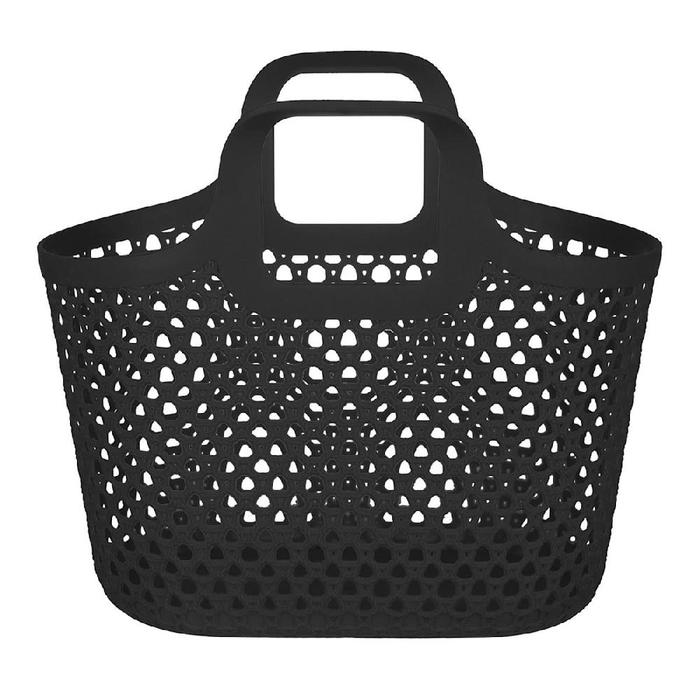 At Home Black Flex Tote 9l