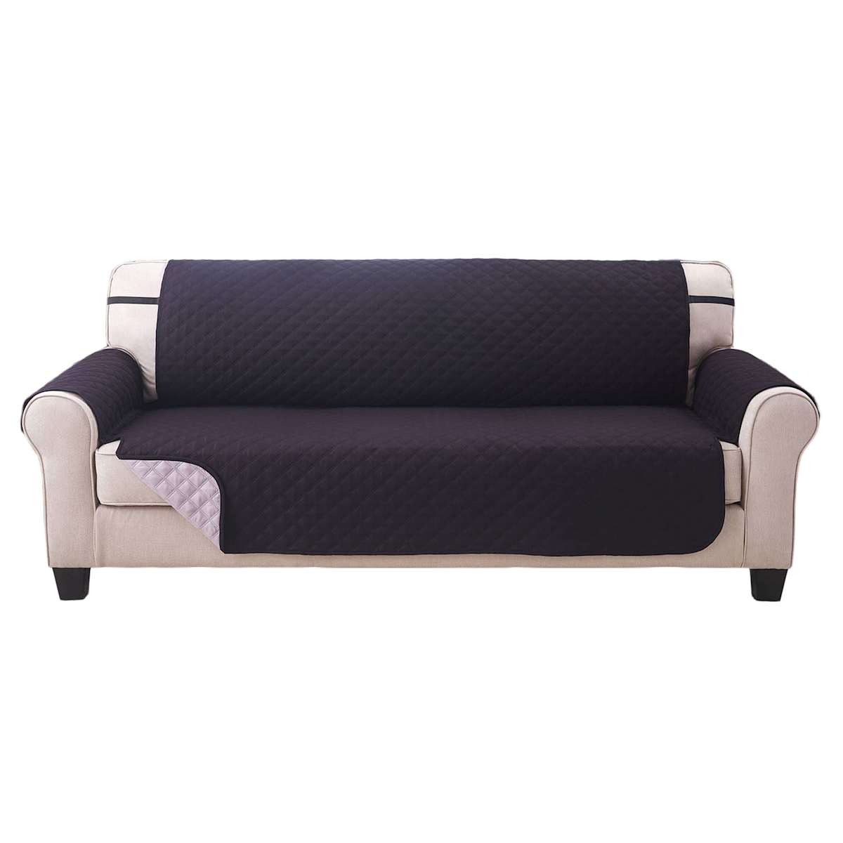 At Home Black & Grey Sofa Furniture Pad