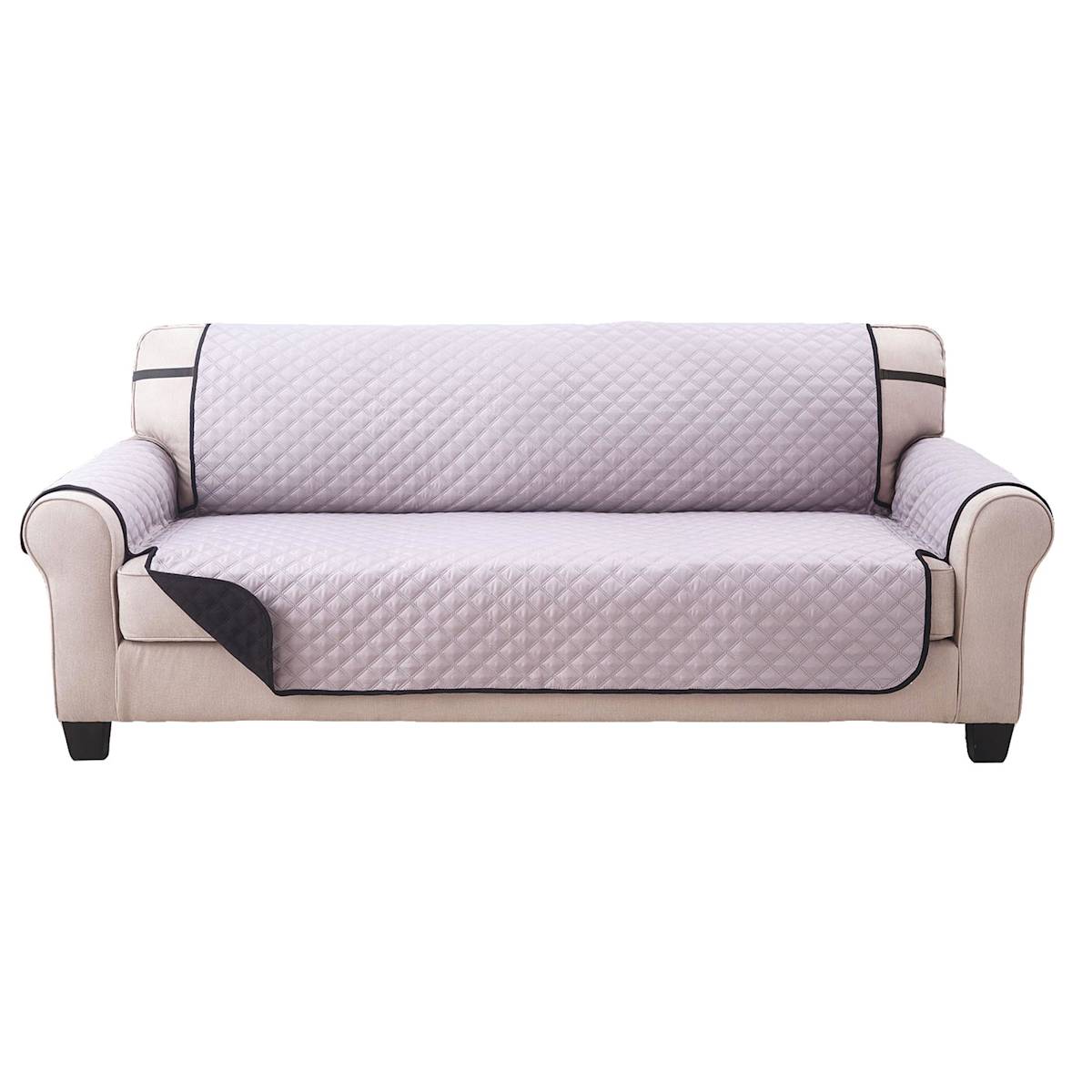 At Home Black & Grey Sofa Furniture Pad