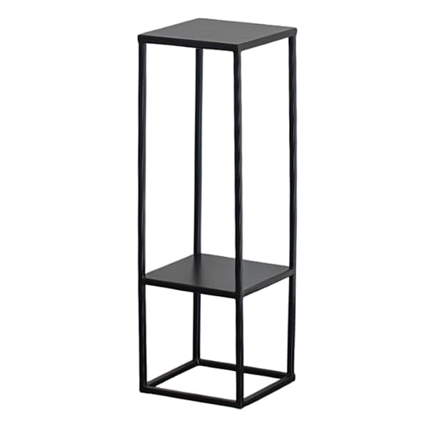 at home Black Iron Metal Riser 23"