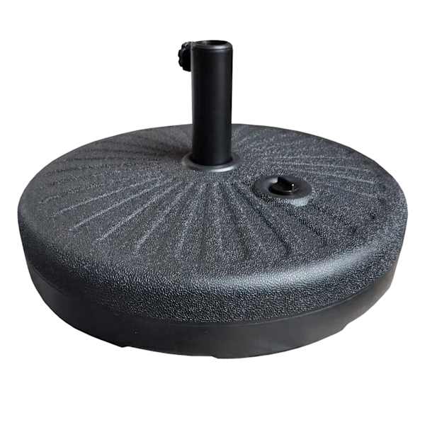 at home Black Round Patio Umbrella Base 60lb