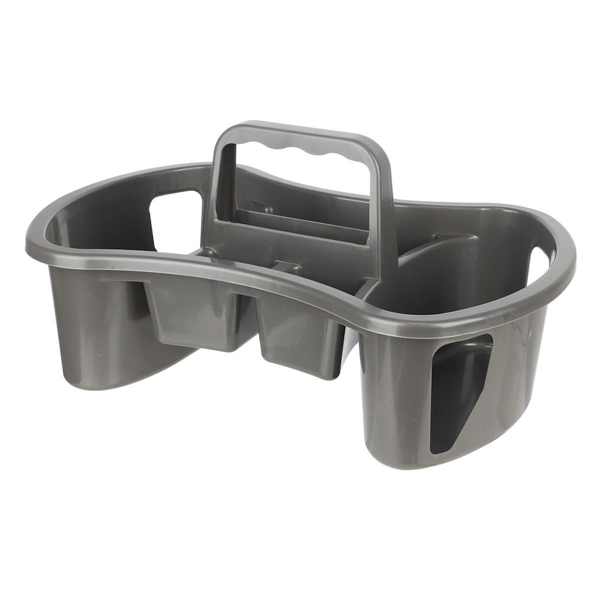 At Home Black Shower Caddy Large