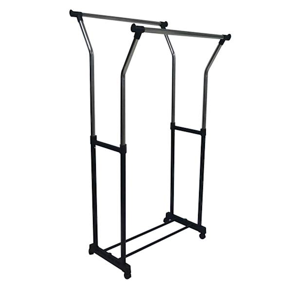 at home Black & Silver Garment Rack