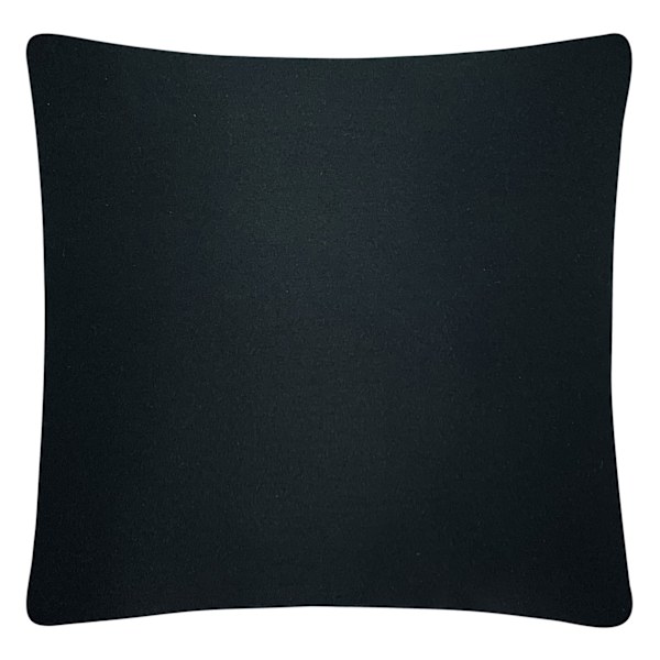 at home Black Throw Pillow 25"