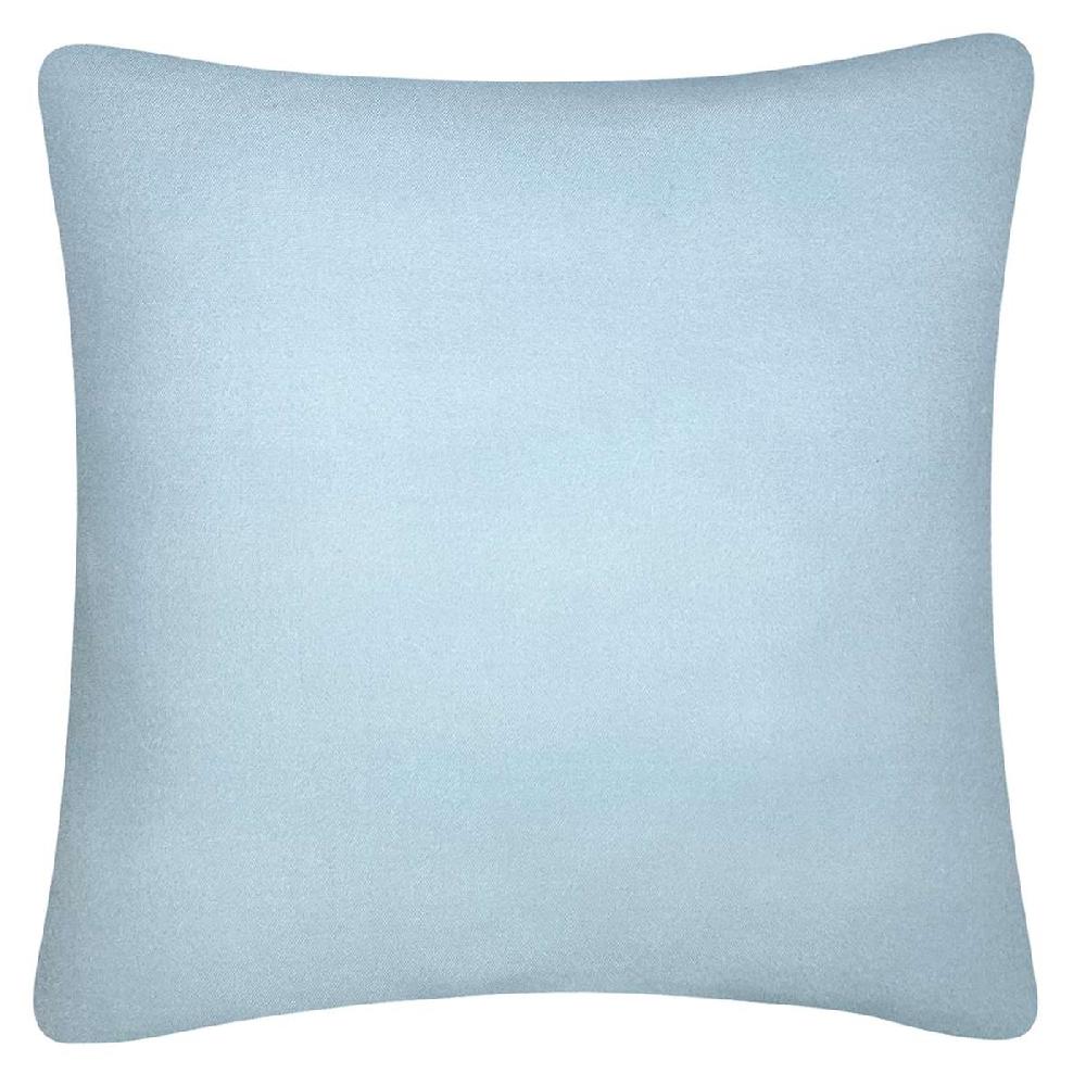 At Home Blue Fern Print Throw Pillow 18"