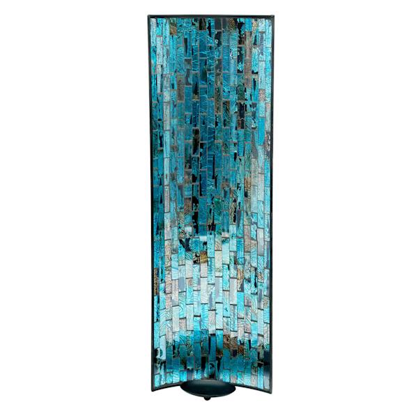 at home Blue Mosaic Wall Sconce 24"