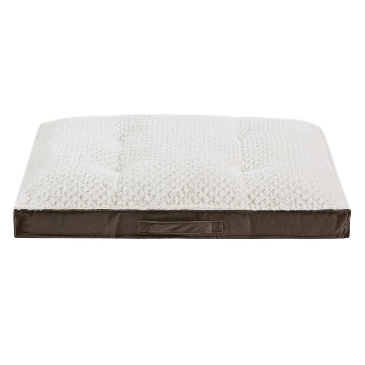 At Home Brown Brushed Faux Fur Pet Bed 27x36