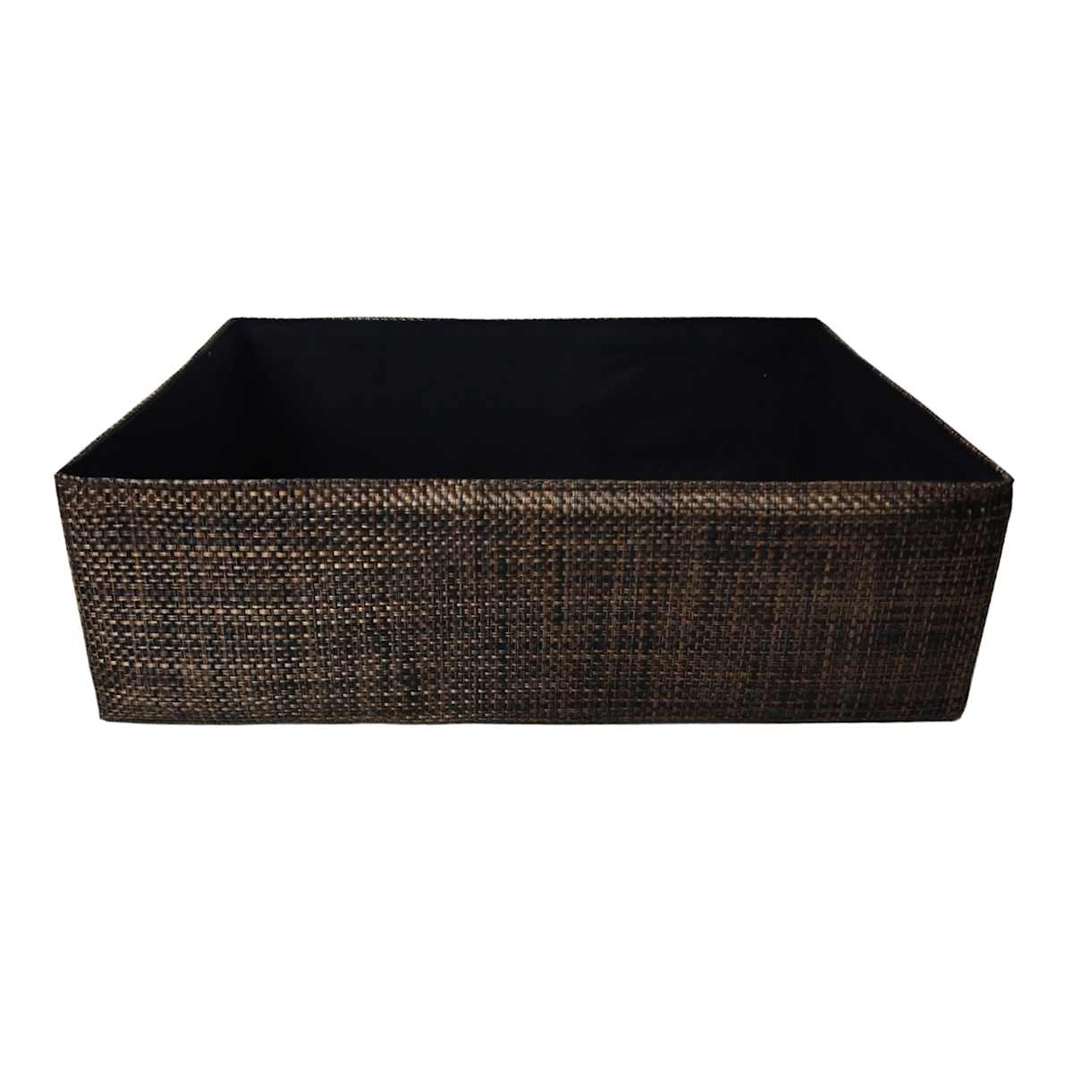 At Home Brown Storage Basket Large
