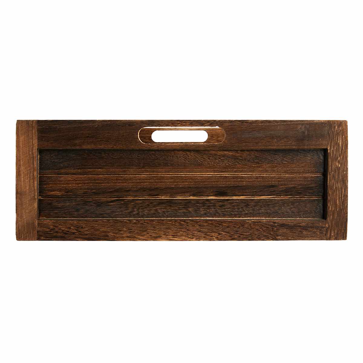 At Home Brown Wooden Storage Crate Large