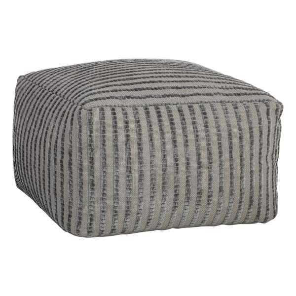 at home Bubble Dot Pouf Dark Grey