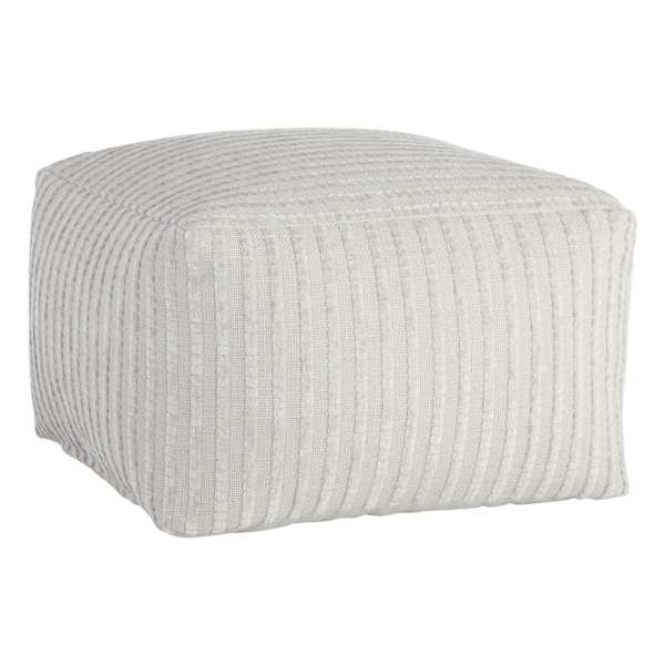 at home Bubble Dot Pouf Light Grey